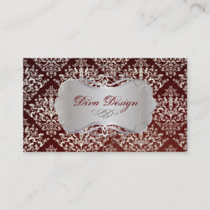 Carte De Visite PixDezines Étienne Damask