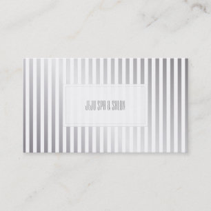 Carte De Visite PixDezines faux bandes argent