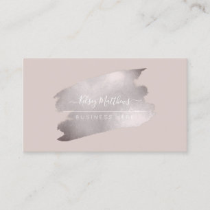 Carte De Visite PixDezines Fumé Chatoyant Mauve H2 brossé