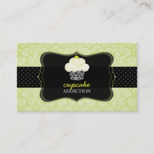 Carte De Visite PixDezines Keylime Sponge cupcake/pâtisserie