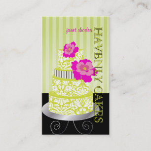 Carte De Visite PixDezines Keylime Sponge Gâteau/pâtisserie