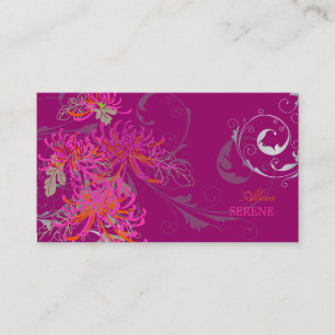 Carte De Visite PixDezines mums+tourbillons/couleurs do-it-yoursel