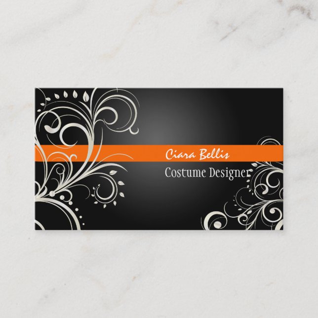 Carte De Visite PixDezines Perles Stylish (Devant)
