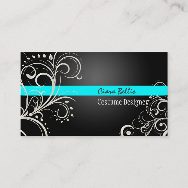 Carte De Visite PixDezines Perles Stylish (Devant)