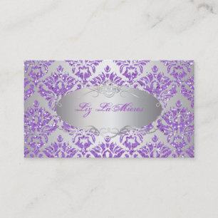 Carte De Visite PixDezines sabine damask/fausse parties scintillan