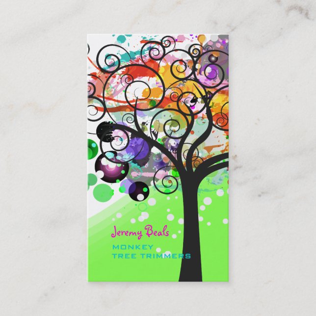 Carte De Visite PixDezines Trimmers de l'arbre de gramunge   (Devant)