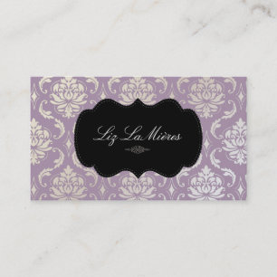 Carte De Visite PixDezines Vendome Damask