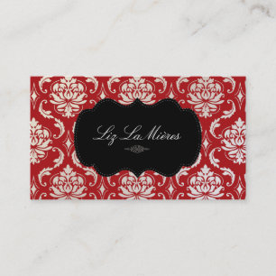 Carte De Visite PixDezines Vendome Damask