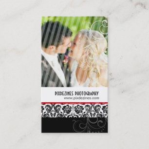 Carte De Visite PixDezines Vintage Grunge Damask / Aqua