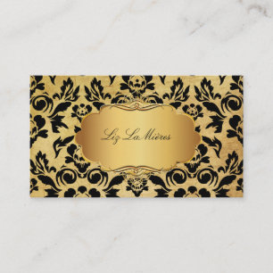 Carte De Visite PixDezines VINTAGE HAUTE COUTOUR DAMASK