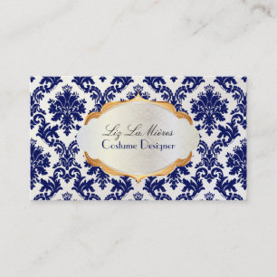 Carte De Visite PixDezines vintage la paloma damask