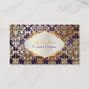 Carte De Visite PixDezines vintage leila damask