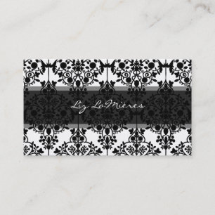 Carte De Visite PixDezines vintage leila damask/do-it-yourself arr