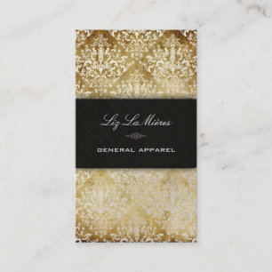 Carte De Visite PixDezines Vintage Pearl Étienne Vintage Damask