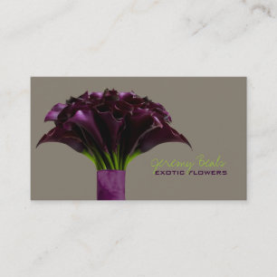 Carte De Visite PixDezines violet calla/do-it-yourself couleur arr