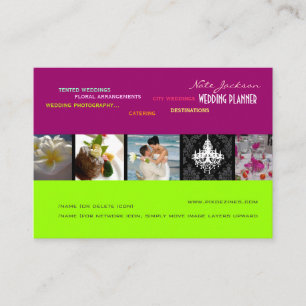 Carte De Visite PixDezines wedding planner/do-it-yourself couleurs