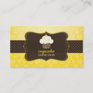 Carte De Visite PixDezines zeste citron cupcake/pâtisserie