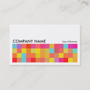 Carte De Visite Pixel Motif 01