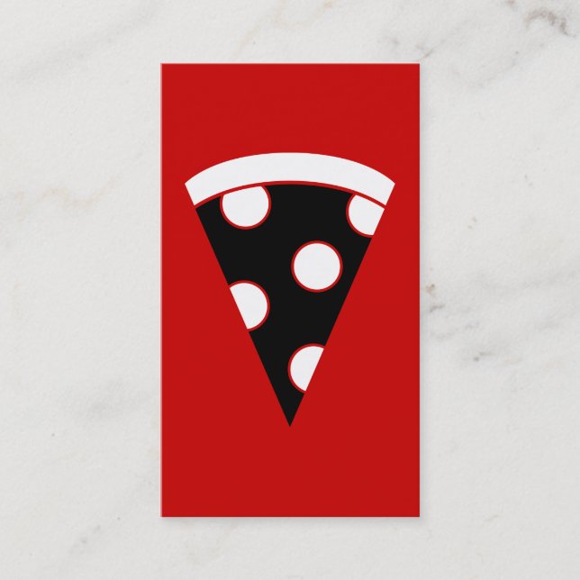 Carte De Visite pizza (Devant)