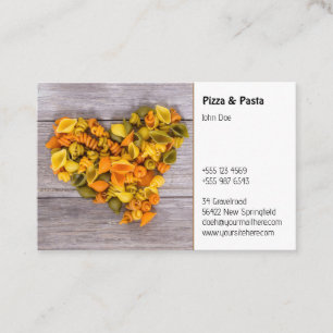 Carte de visite Pizza & Pasta 1