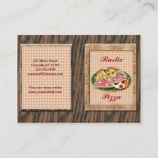 Carte De Visite Pizzeria