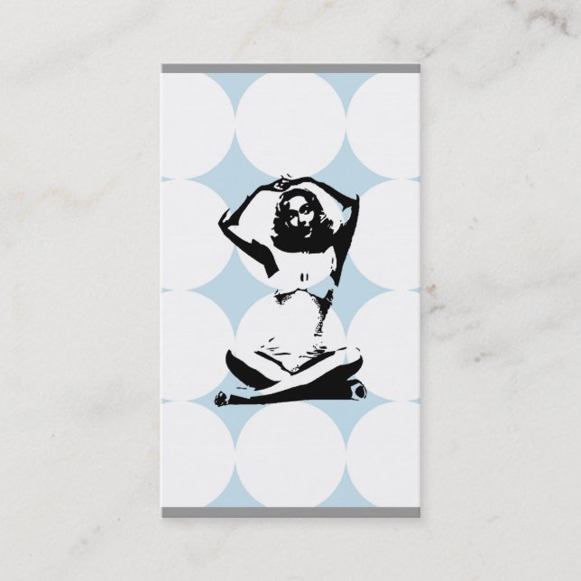 Carte De Visite Plage Blanche (Devant)