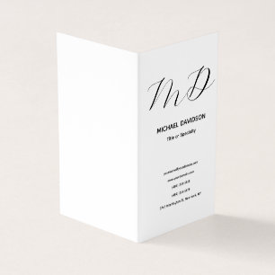 Carte De Visite Plaine moderne minimaliste et tendance recommandée
