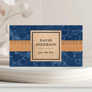 Carte De Visite Plan de travail de cuisine en granit Marble Splash