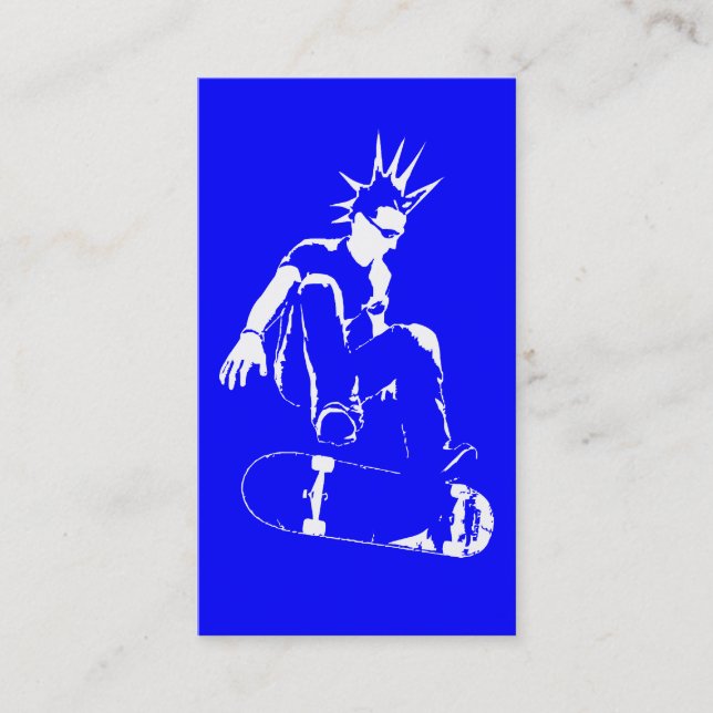 Carte De Visite planche à roulettes (Devant)