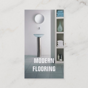 Carte De Visite Plancher carrelage bois franc moquette constructio