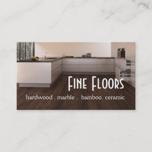 Carte De Visite Planchers Bois Franc Marbre Construction