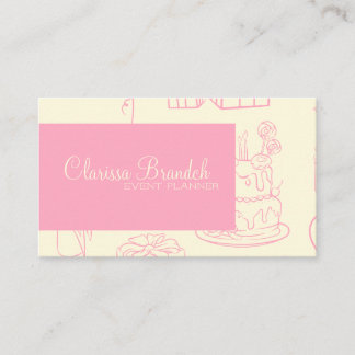 Carte De Visite Planificateur d'événements