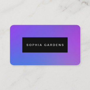 Carte De Visite Plaque de nom - Dégradants souples