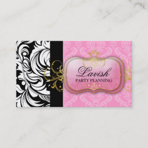 Carte De Visite Plat 311 rose somptueux