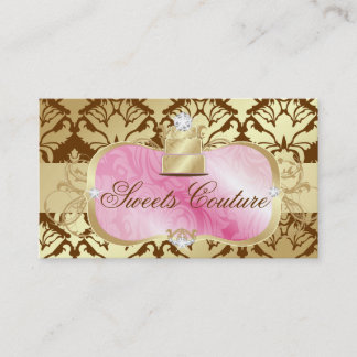 Carte De Visite Plateau 311 rose somptueux et miroitement d'or de