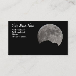 CARTE DE VISITE PLEINE LUNE #1 EN HAUSSE