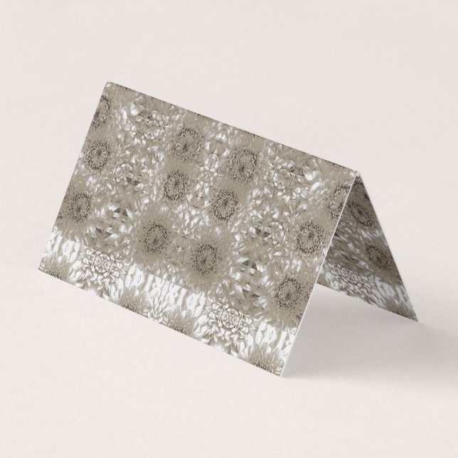 Carte de visite pliée (Devant)