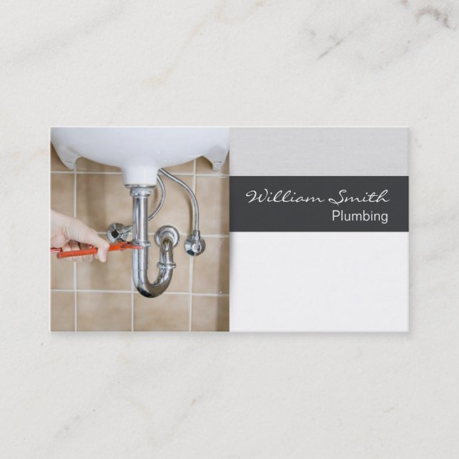 Carte De Visite Plumbing (Devant)