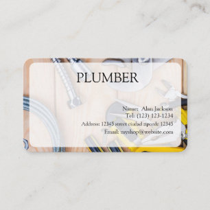 Carte de visite PLUMBLER modifiable