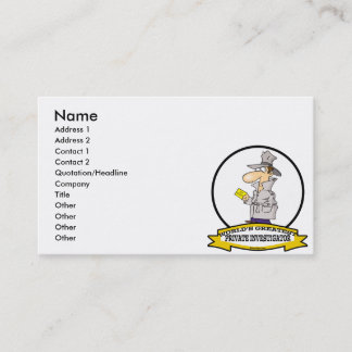 CARTE DE VISITE PLUS GRAND ENQUÊTEUR PRIVÉ HOMMES DESSIN ANIMÉ
