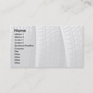 Carte De Visite Pneus