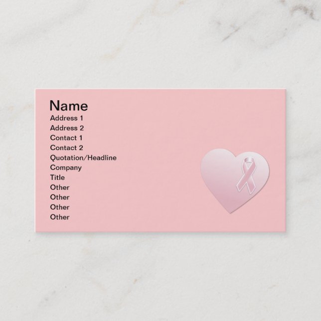 Carte De Visite png_heart-53.png SURVIVEUR DU CANCER DU SEIN (Devant)
