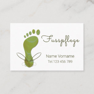 Carte De Visite Podologue