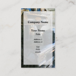 Carte De Visite Poêle à charbon