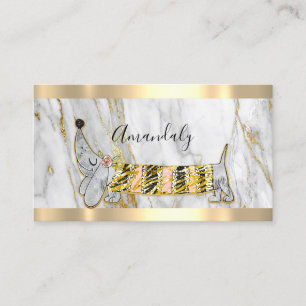 Carte De Visite Poignée professionnelle Soins pour animaux de comp