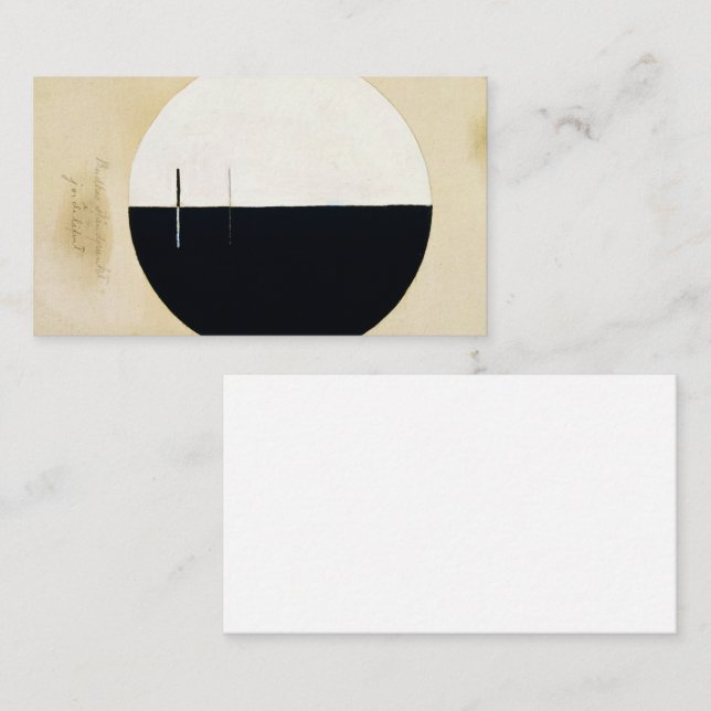 Carte De Visite Point de vue des Bouddhas dans la vie terrestre pa (Devant / Derrière)