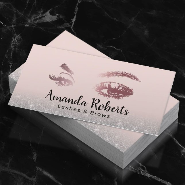 Carte De Visite Poireaux et bouillon Artiste maquillage Parties sc (Créateur téléchargé)