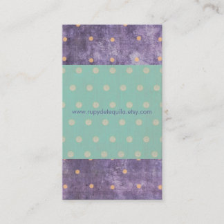 Carte de visite Pois