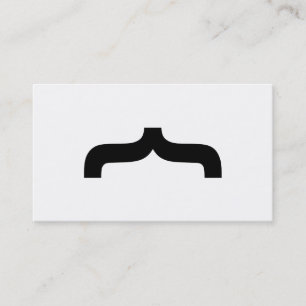 Carte De Visite Police Mustache