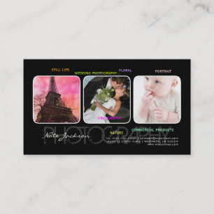 Carte De Visite Polices modèle/do-it-yourself de portefeuille PixD